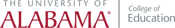 The University of Alabama, College of Education Logo